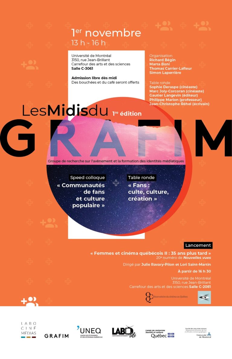 Read more about the article 1/11/2019 - Les Midis du GRAFIM
