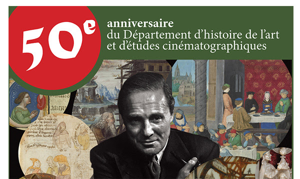 Read more about the article 10/11/2016 - 50e anniversaire du Département d’histoire de l’art et d’études cinématographiques