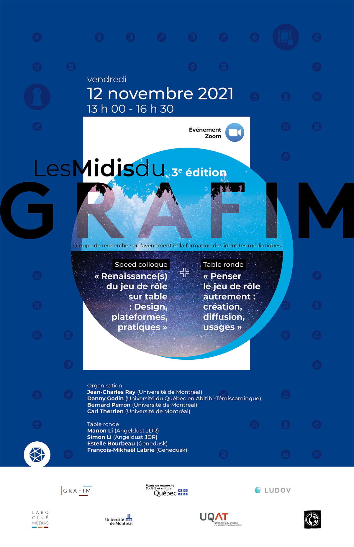 Read more about the article 12/11/2021 - Les Midis du GRAFIM - 3e édition