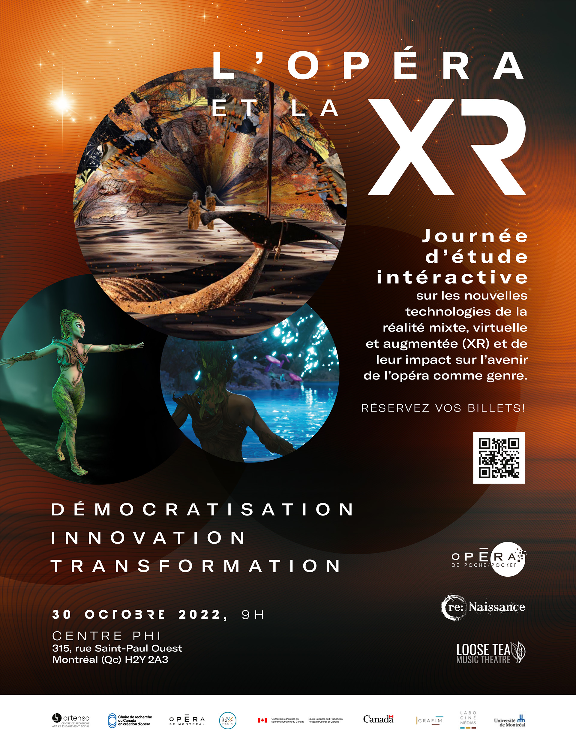 You are currently viewing 30/10/2022 - Study Day : « Opera and XR : Democratization, Innovation, Transformation »