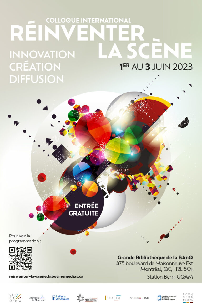 Read more about the article 01/06/2023 - Colloque international « Réinventer la scène. Innovation, création, diffusion »