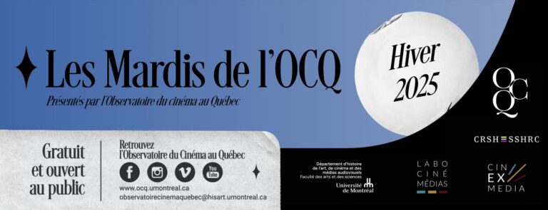 Read more about the article L’Observatoire du cinéma au Québec (OCQ) est heureux de vous présenter sa programmation pour la session d’hiver 2025